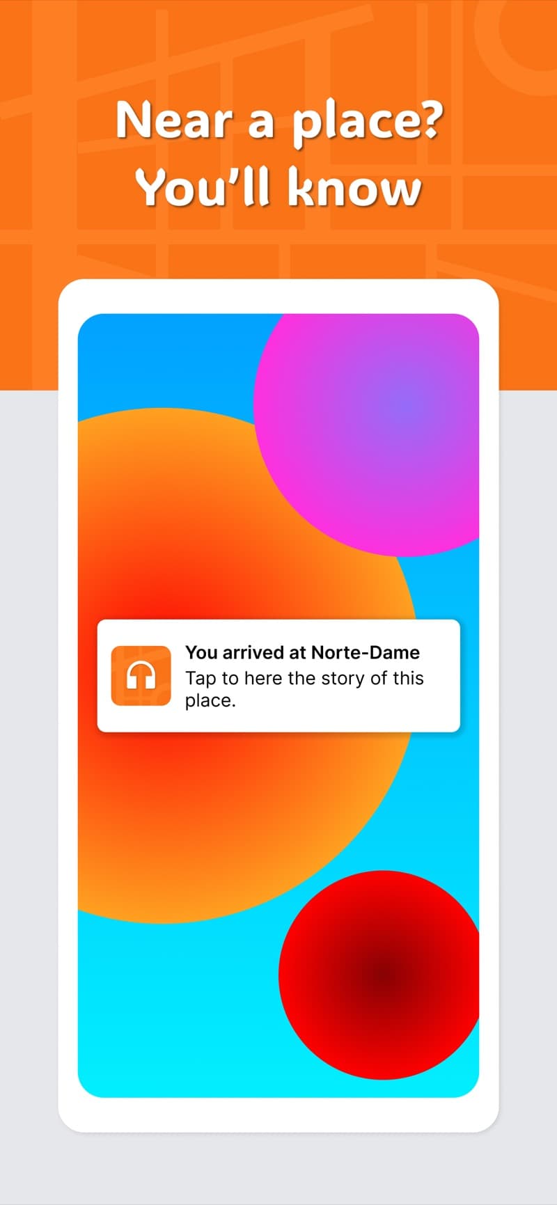 Plori — get a notification the moment you're near a place worth knowing