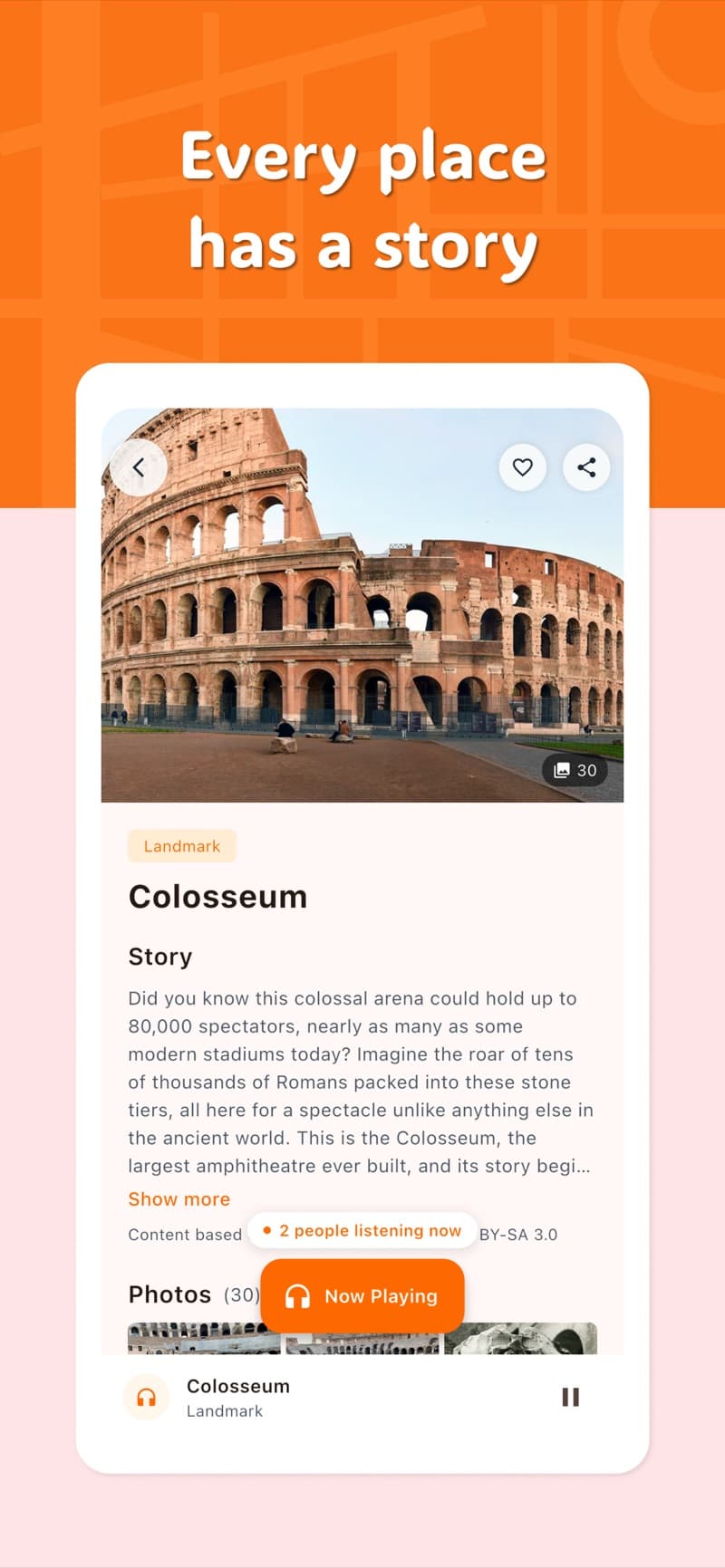 Plori — browse nearby places on an interactive map