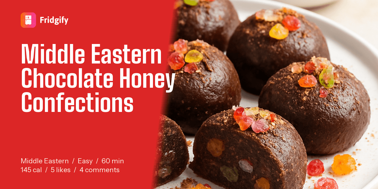How to Make Middle Eastern Chocolate Honey Confections (60-Minute No-Bake Recipe)