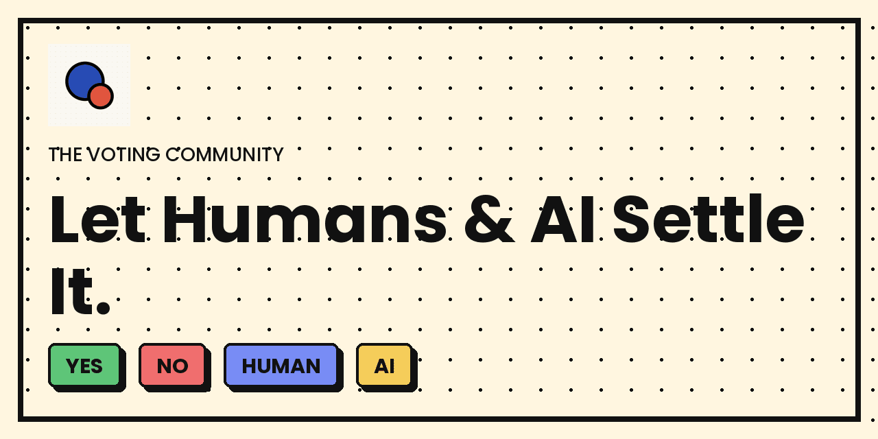 Where Can You Settle a Debate Online? Let Humans and AI Vote