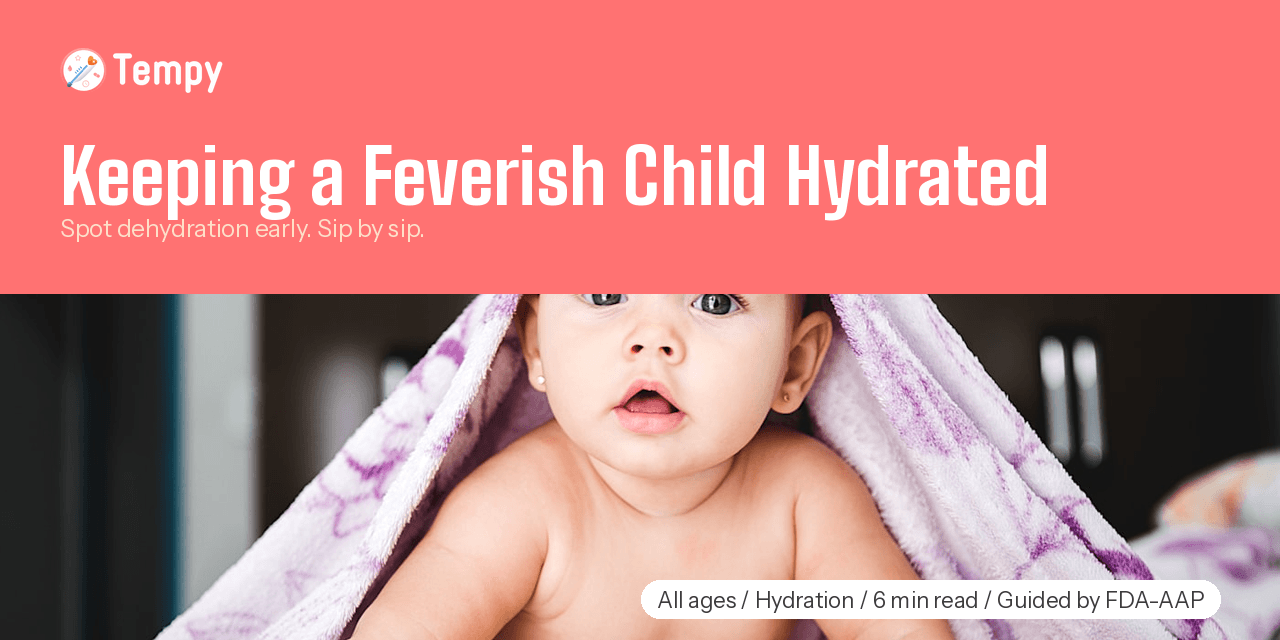 How Do I Keep a Child With a Fever Hydrated? (Signs of Dehydration and What to Do)